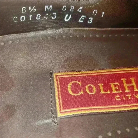 Mens 8.5M Cole Haan Warner Grand Penny Loafer Brown Suede Leather Slip On C01043 - Picture 6 of 6